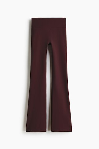 H & M - Ausgestellte Sportleggings mit SoftMove - Rot - Sportswear | H&M (DE, AT, CH, NL, FI)