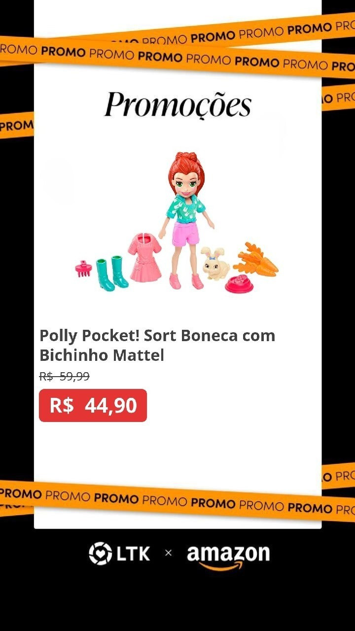 Aqui as Bonecas Polly são uma verdadeira paixão. Super delicadas e fofas,  a gente inventa mil brincadeiras. E quando tem promo eu já quero aumentar a coleção 😅

#LTKsalealert #LTKkids #LTKbrasil