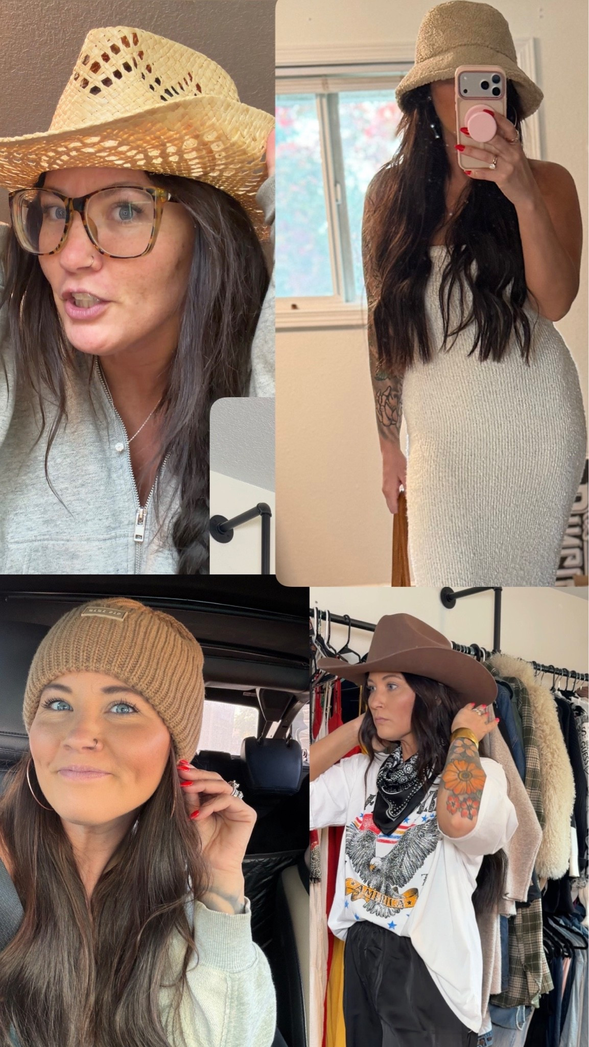 Gigi Pip is my go to for everything hats 😍😍
Doing a big Memorial Day Sale on select styles. Whatever’s not on sale you can use code: HOLLYANN to save $