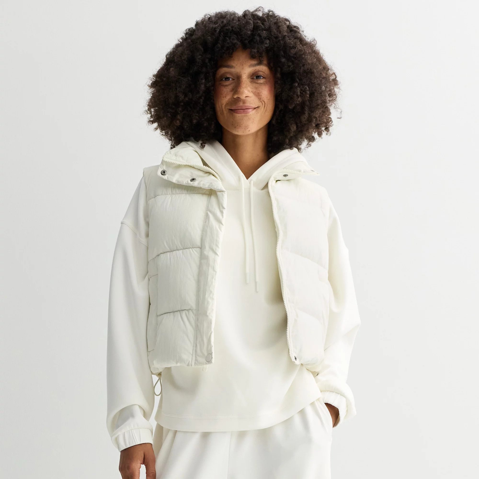 Women's FLX Cropped Puffer Vest | Kohl's