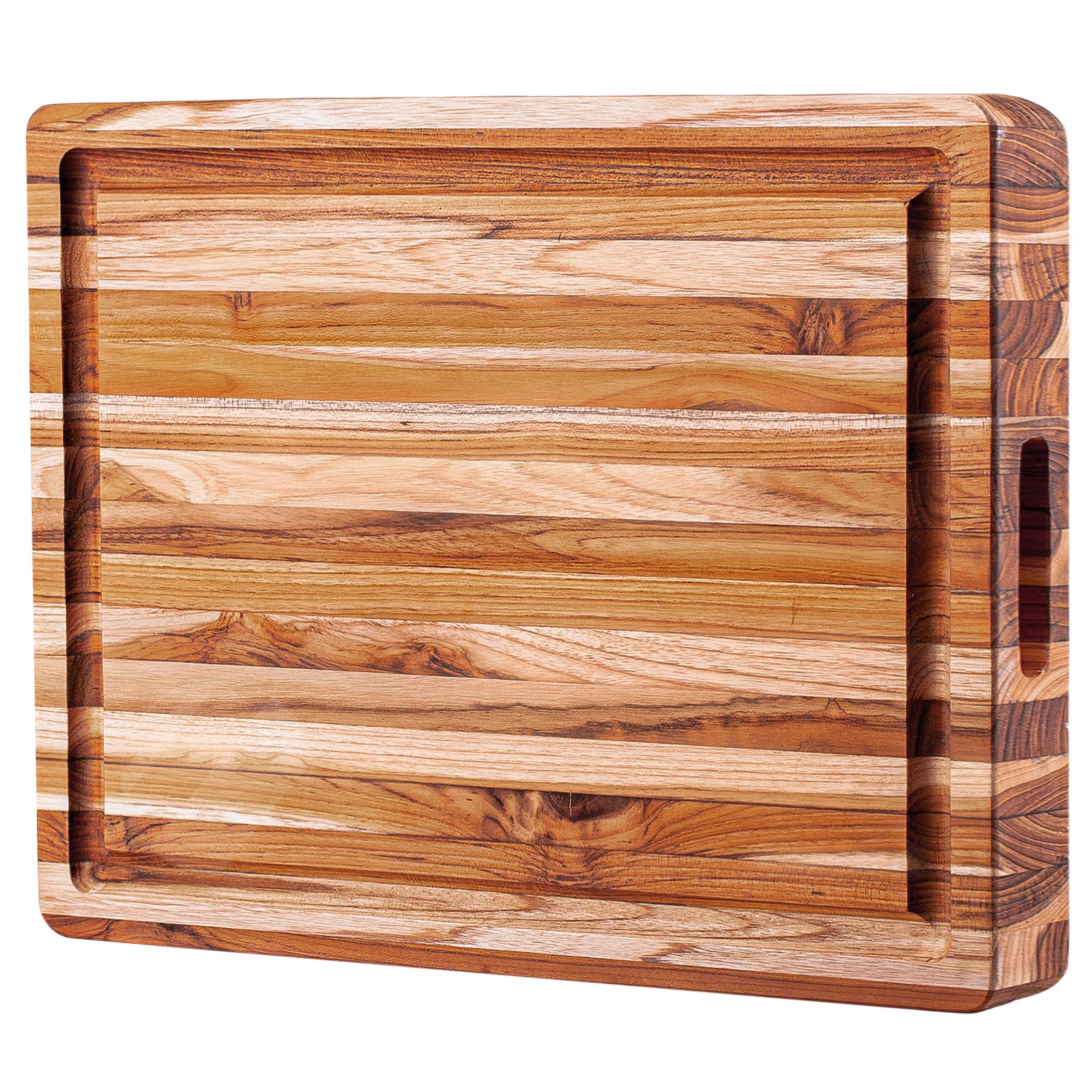 Foundry Select Anders Sturdy Teak Wood with Edge Grain Cutting Board & Reviews | Wayfair | Wayfair North America
