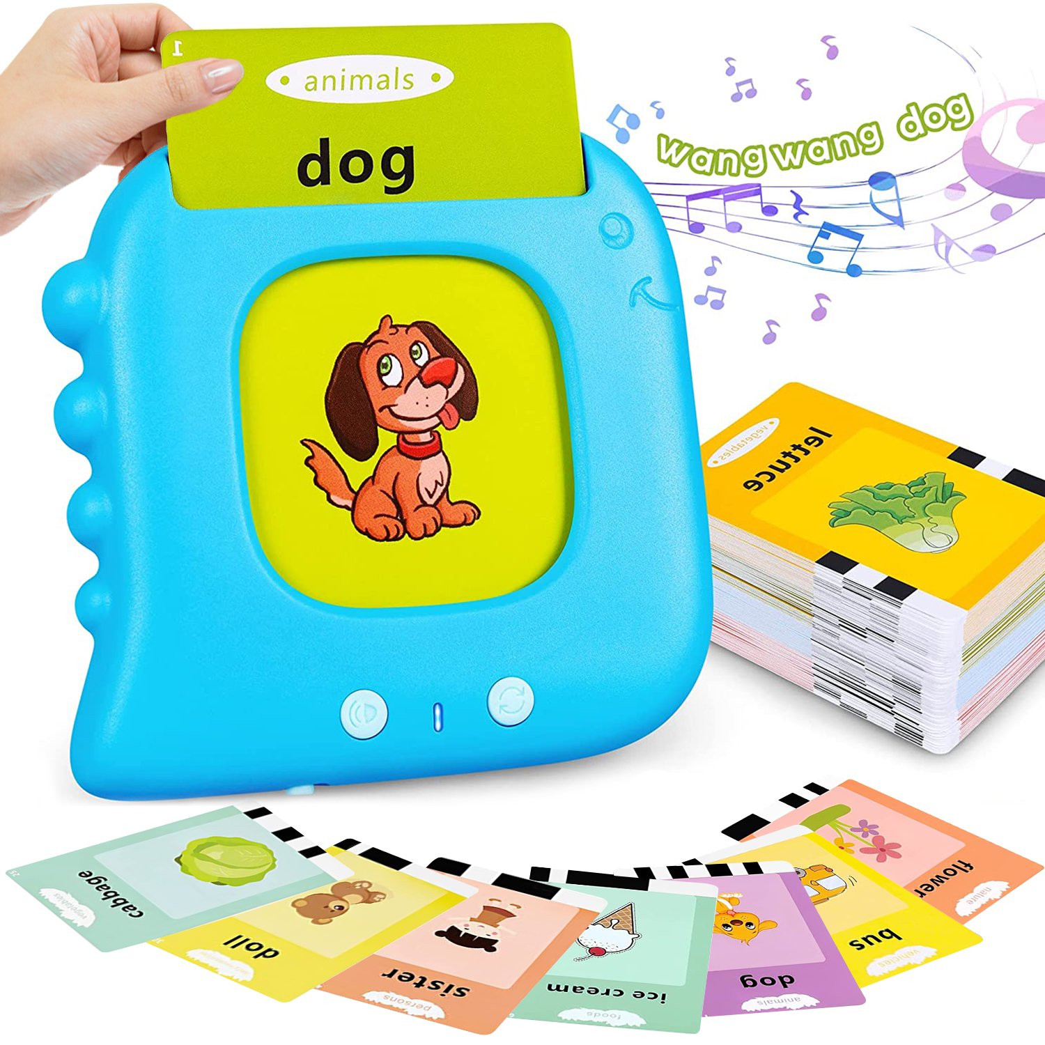 Talking Flash Cards,Kids Toddler Flash Cards with 224 Sight Words,Montessori Toys,Autism Sensory ... | Walmart (US)