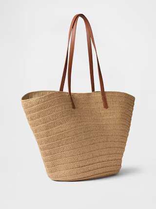 Straw Tote Bag | Gap Factory