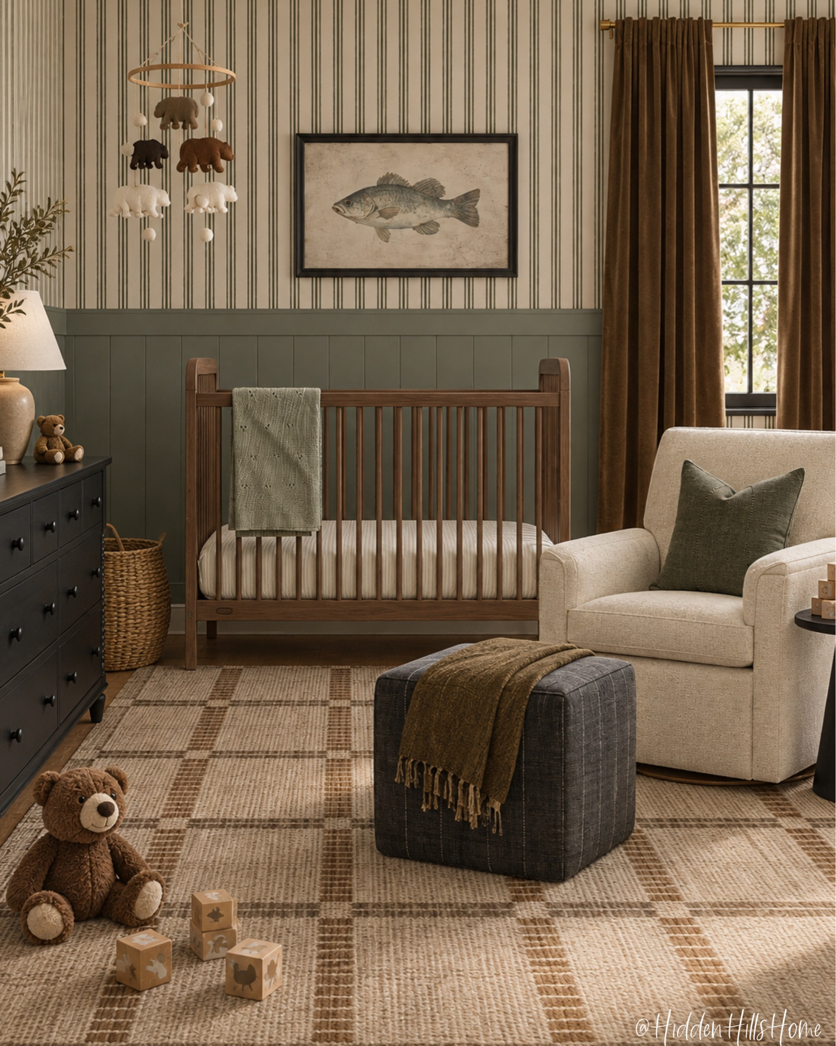 Nursery decor mood board, nursery design, home decor ideas, nursery inspiration, crib, glider, brown and green nursery, baby room, baby boy nursery

#LTKHome #LTKSaleAlert #LTKBaby