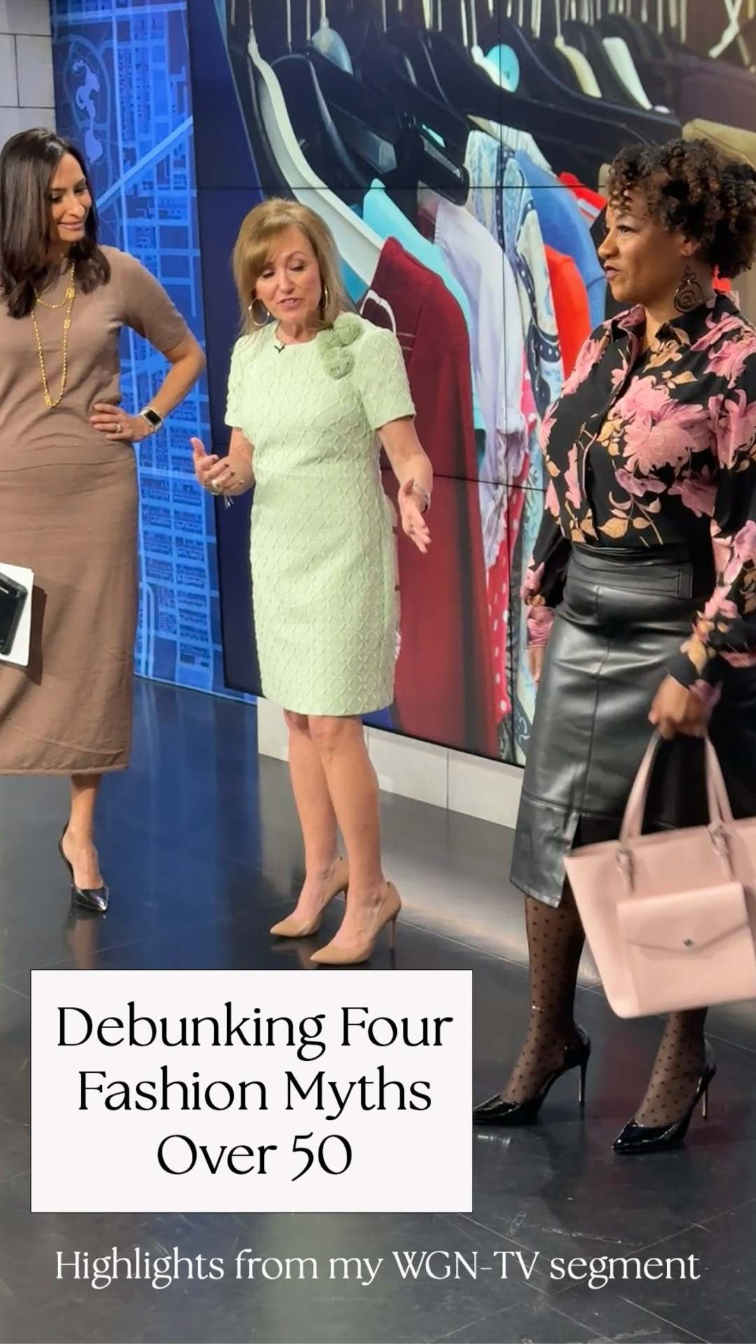 I’m debunking four fashion myths over 50 - and all the looks are shoppable! See the highlights of my segment in one minute! 

#LTKdayinmylife #LTKOver40 #LTKootd