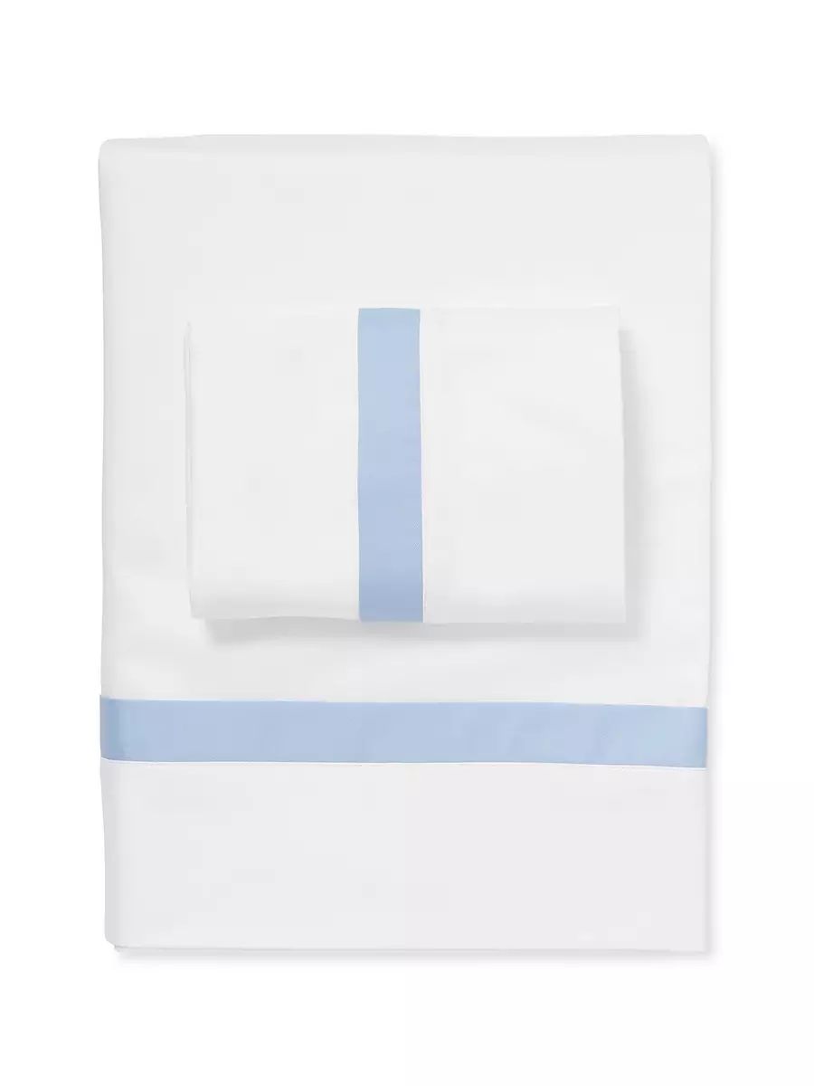 Border Frame Sateen Sheet Set | Serena and Lily