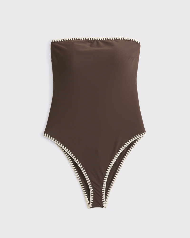 A&F Marina One-Piece Swimsuit | Abercrombie & Fitch (US)