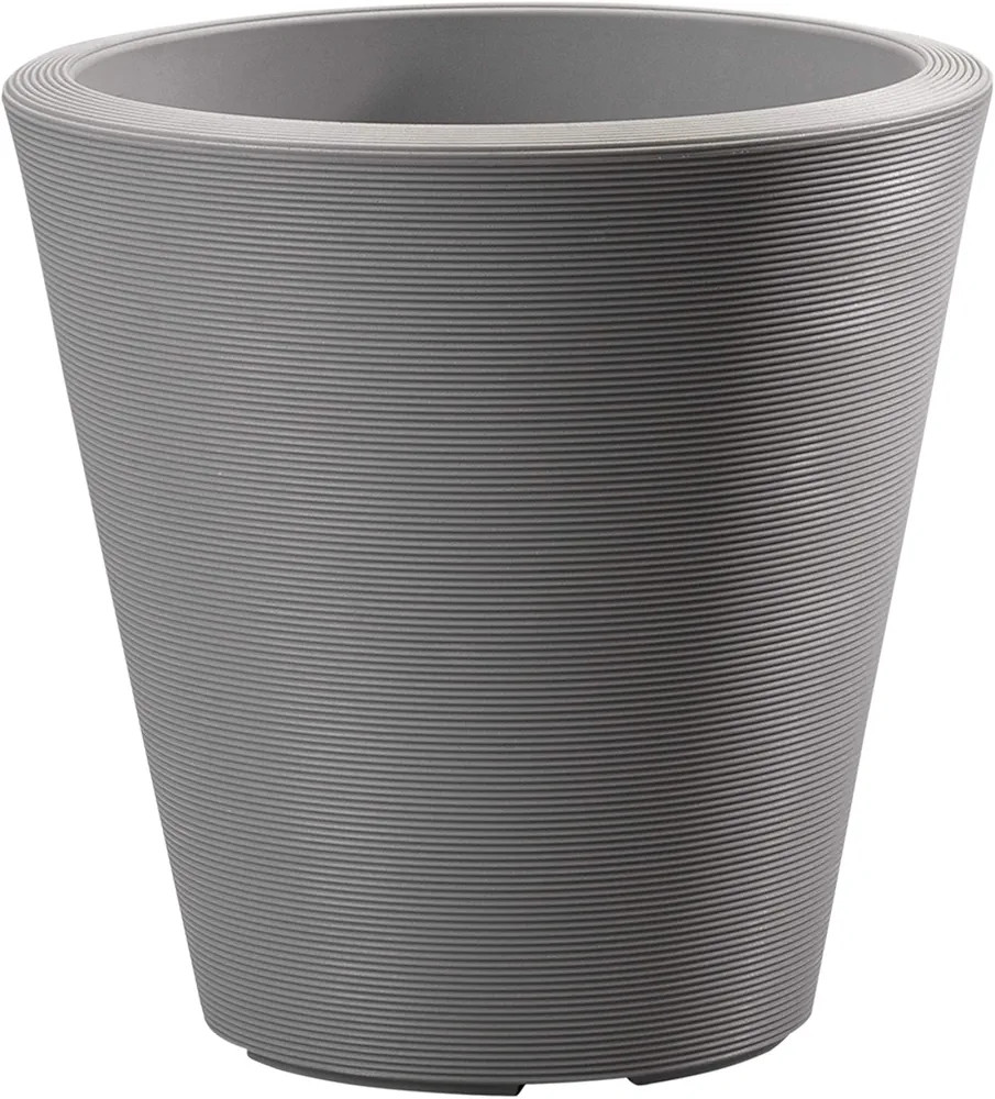 Crescent Garden Madison Planter, Double-Walled Plant Pot, 16" (Slate) | Amazon (US)