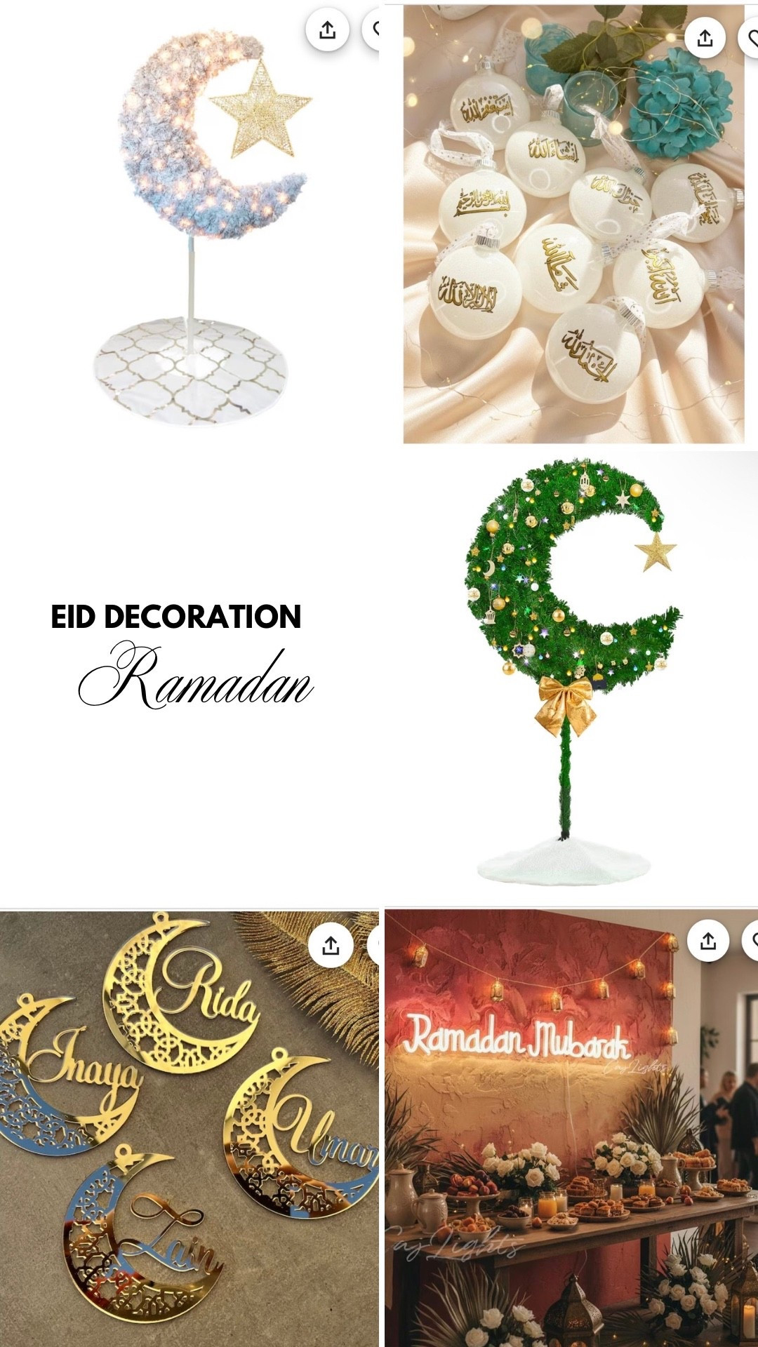 Ramadan is a month away, if you would be decorating your house, its time to get ready .#LTKFindsUnder100 

#LTKHome #LTKSeasonal