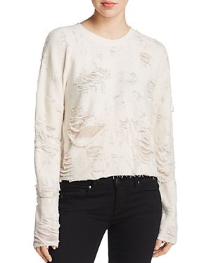 Iro. jeans Cenix Distressed Sweatshirt | Bloomingdale's (US)