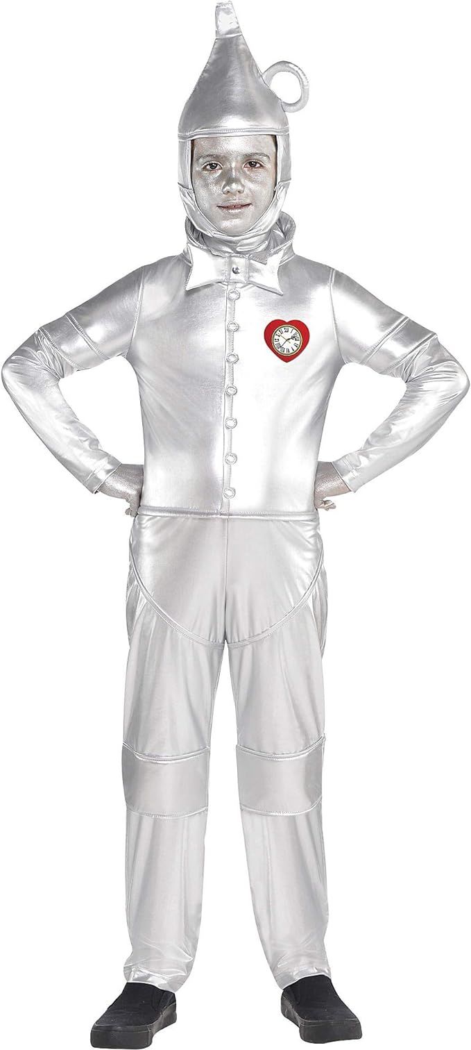 Suit Yourself Tin Man Halloween Costume for Boys, The Wizard of Oz, Small (4-6), Includes Jumpsui... | Amazon (US)