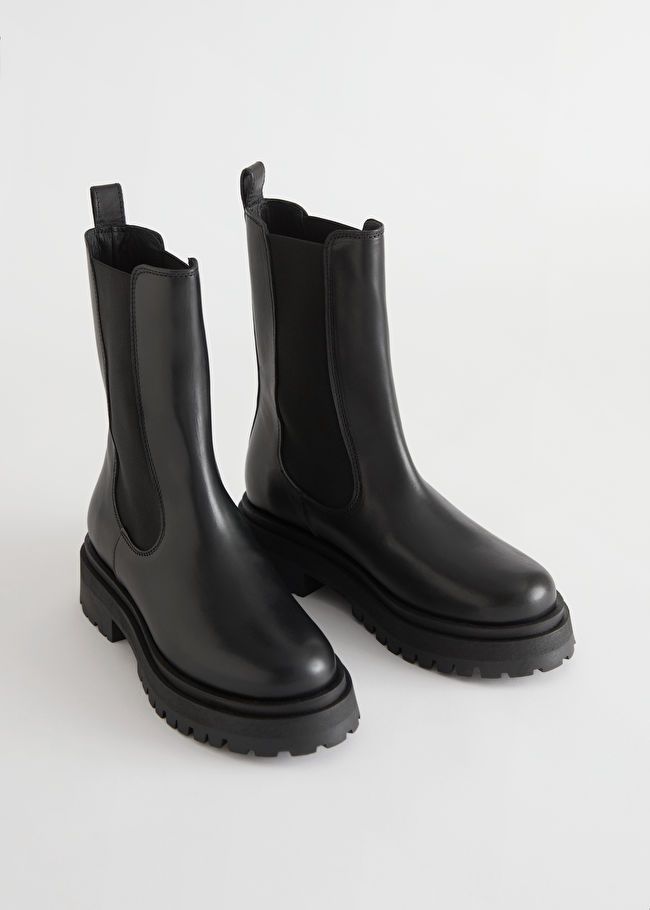 Chunky Chelsea Leather Boots | & Other Stories (EU + UK)