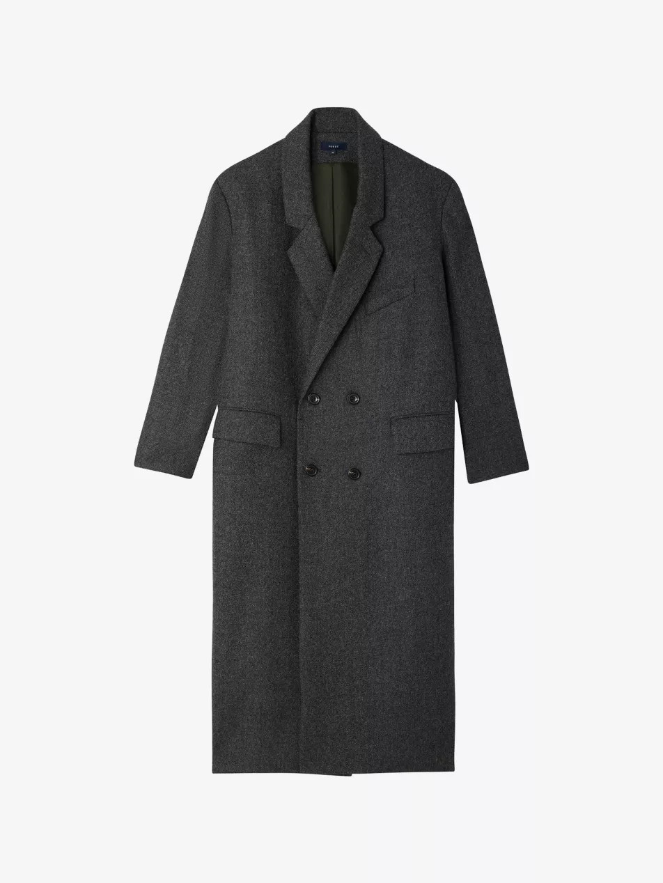 Coligny Double-Breasted Wool Coat | Selfridges