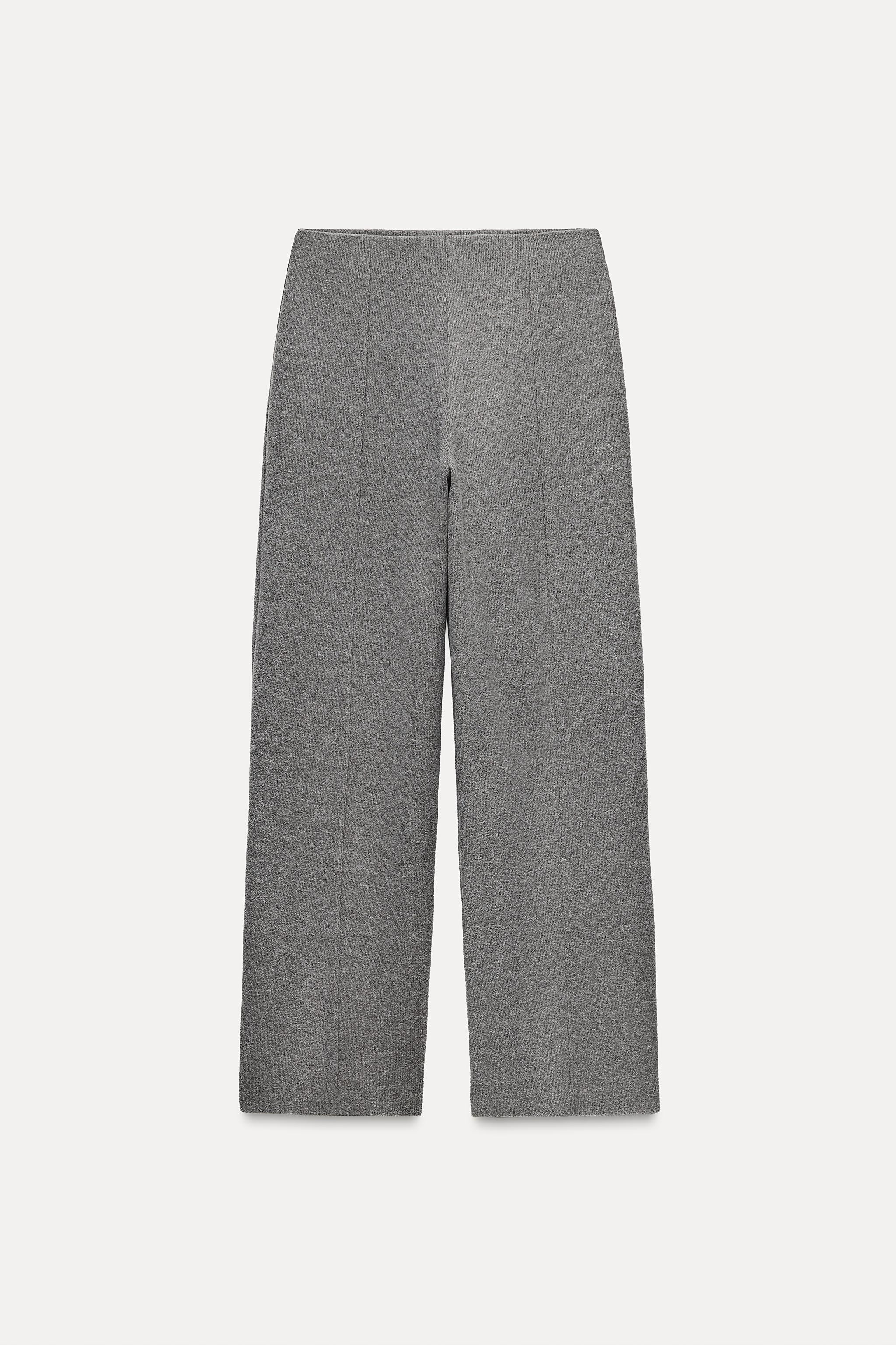 SOFT STRAIGHT-LEG TROUSERS | Zara UK