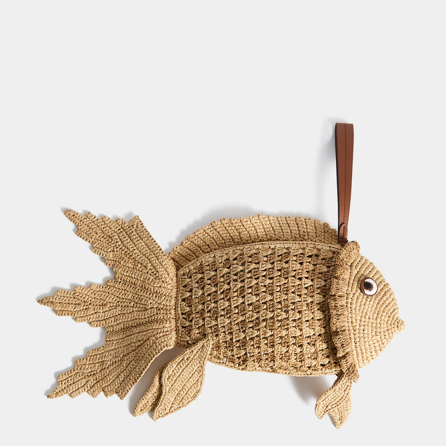 Raffia Fish Clutch | Anya Hindmarch (Global)