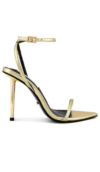 Myra Sandal in Gold Nappa Metallic | Revolve Clothing (Global)