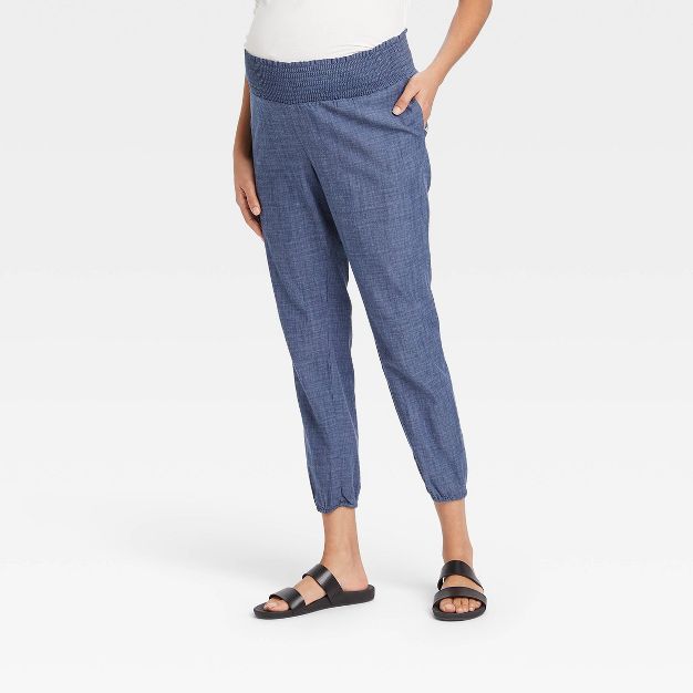 The Nines by HATCH™ Smocked Waistband Maternity Jogger Pants | Target