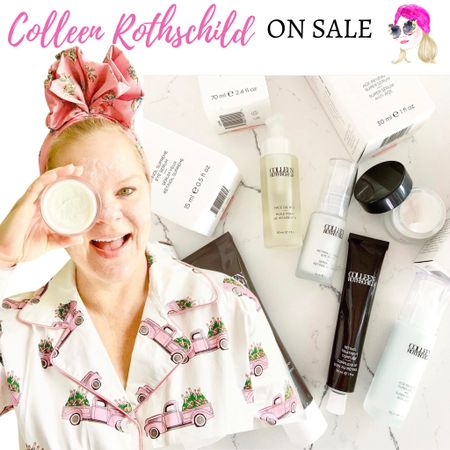 The Summer Sale is happening NOW: 
$25 off $100+
$50 off $200+

I have used Colleen Rothschild products for years and love them. Very high quality skincare products for mature skin. Linking my favorites from the line that I have tried and love. My daughter loves the hair mask and shampoo/conditioner.

#LTKBeauty