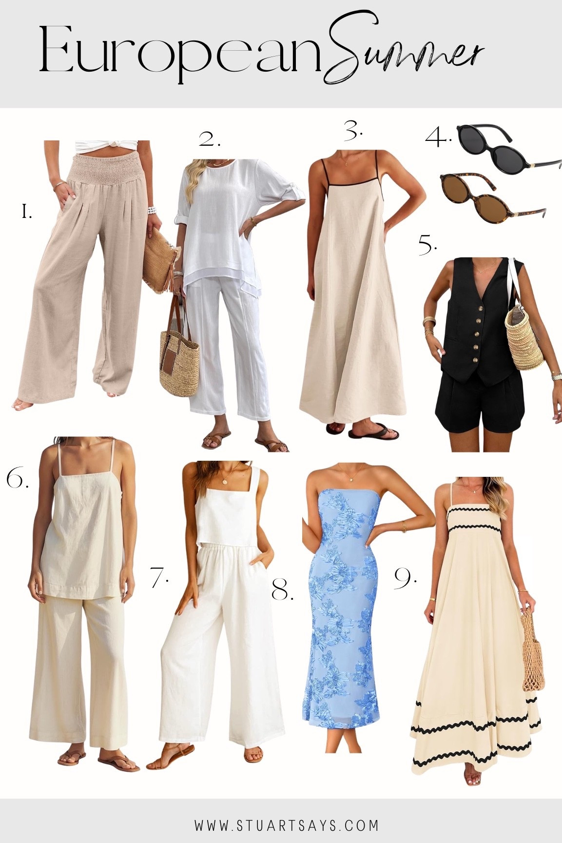 European summer fashion finds!

#LTKootd #LTKgrwm