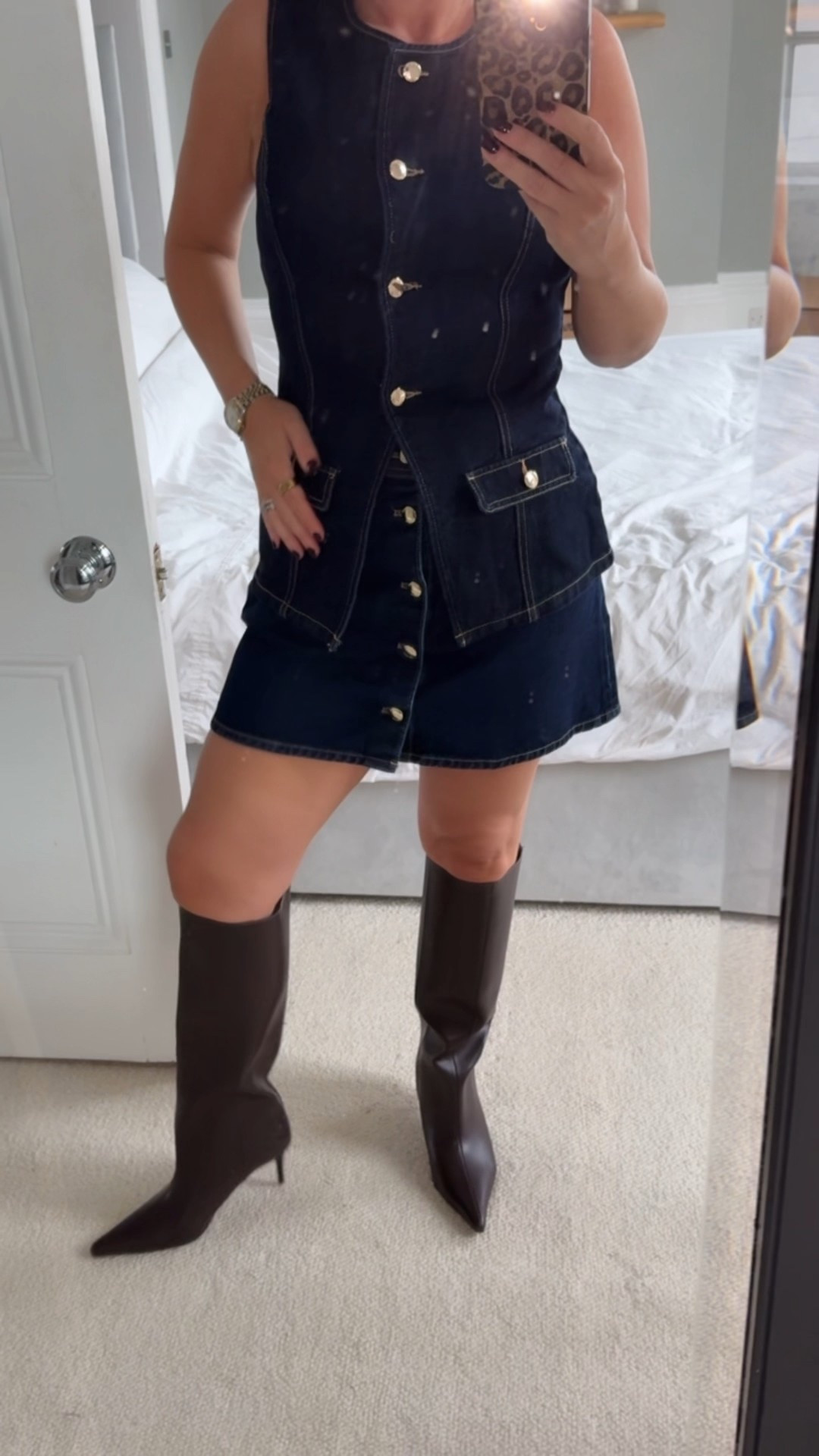 H&M boots do they work for wide calf? I think these look roomy! I’m a size 10 now compared to last years 12/14 so hard to be completely sure but I still have bigger calf’s than average in my opinion 

#LTKmidsize #LTKautumn #LTKuk