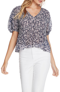 Click for more info about Wildflower Bouquet Pleated Blouse