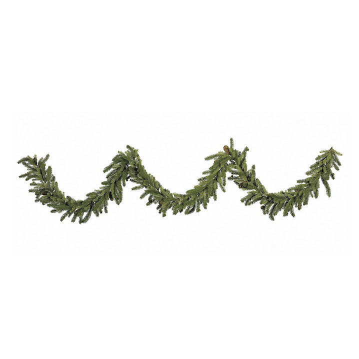Angel Pine Garland with Real Pine Cones & Shading for Covered Areas | Ballard Designs, Inc.