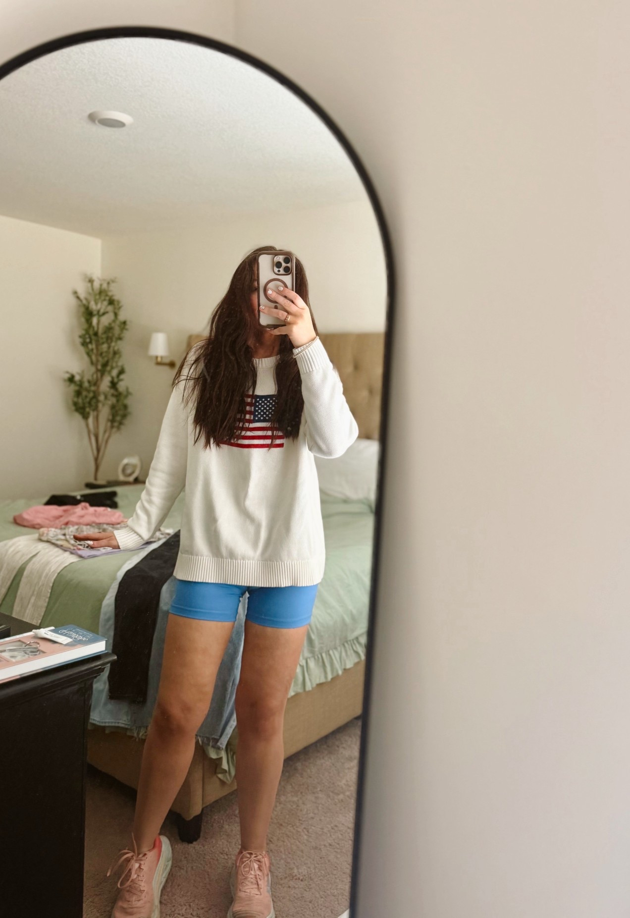 Gearing up for summer festivities with the cutest American Flag Sweater! Plan early for Memorial Day, the Fourth of July, lake days, summer vacations, etc!!!! This american flag sweater on clearance for under $10 in two colors!!!!

#LTKSaleAlert #LTKTravel #LTKootd