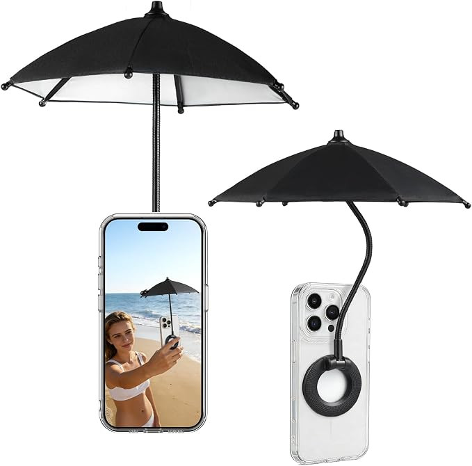 OUTXE Magnetic Phone Umbrella, 2026 Upgrade Sun Shade | Mini Universal for Cell iPhone Android Ki... | Amazon (US)