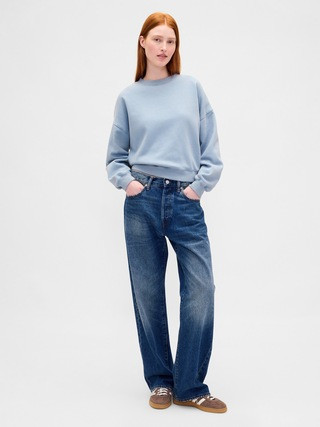 VintageSoft Wedge Crewneck Sweatshirt | Gap (US)