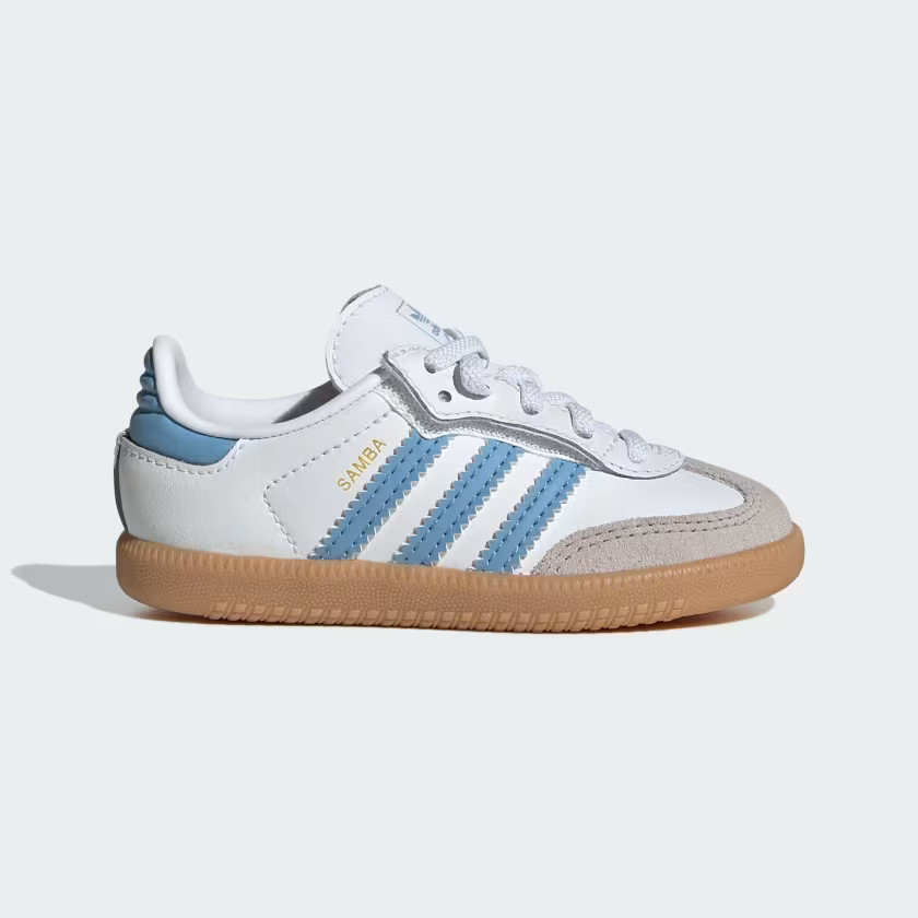 adidas Samba OG Comfort Closure Elastic Lace Shoes Kids - White | Free Shipping with adiClub | ad... | adidas (US)