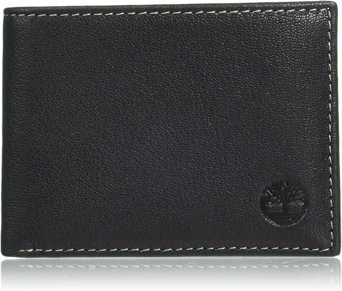 Timberland Men's Genuine Leather Passcase Security RFID Wallet | Amazon (US)