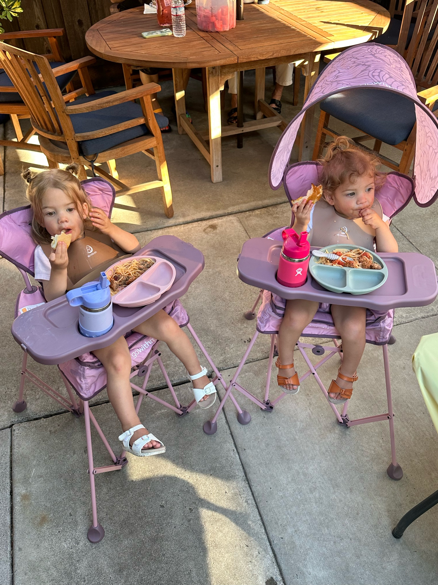 The perfect high chair for travel! It comes with a sun shade, tray, and a carry bag. Easy to pop up! Perfect for summer trips and backyard bbqs! 

#LTKFamily #LTKKids #LTKBaby