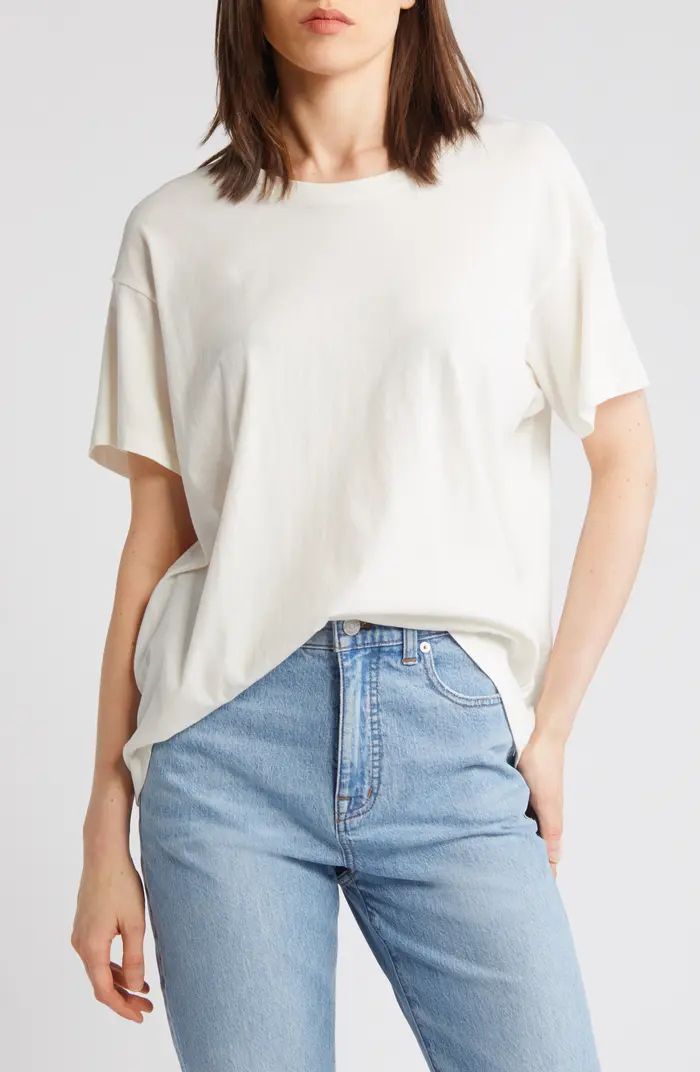 Softfade Oversize Cotton T-Shirt | Nordstrom