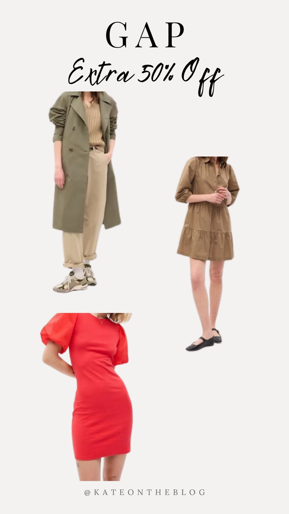 Take an extra 50% off sale items at Gap! Plus a lot of items are 60% off too! 

#LTKstyletip #LTKfindsunder50 #LTKsalealert