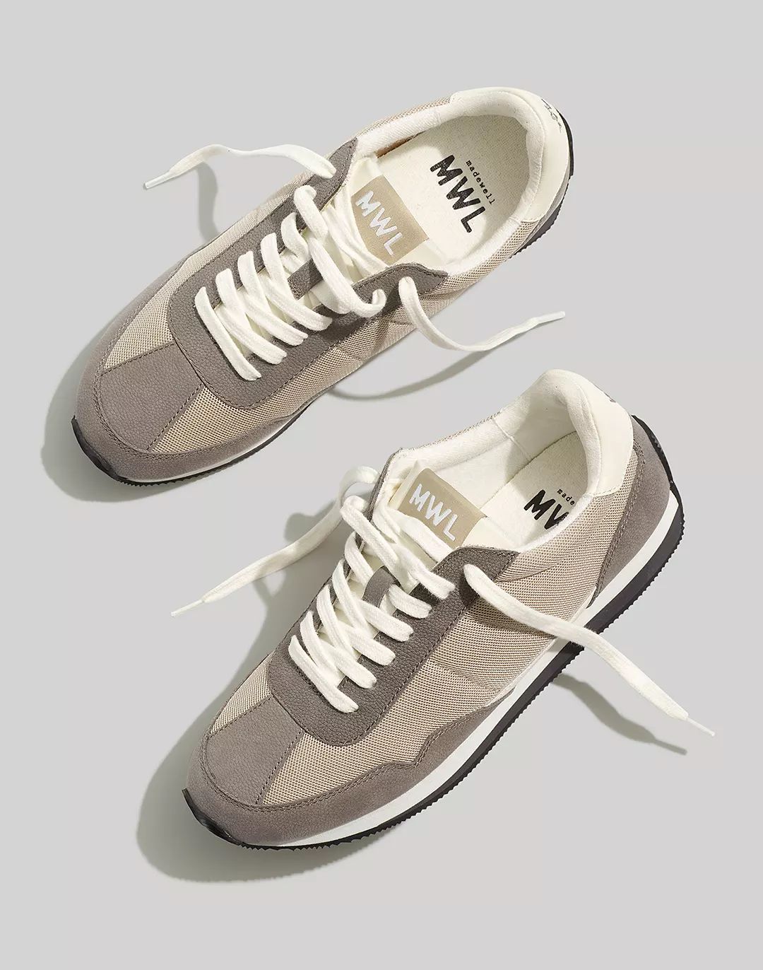 League Sneakers in Washed Nubuck and Mesh | Madewell