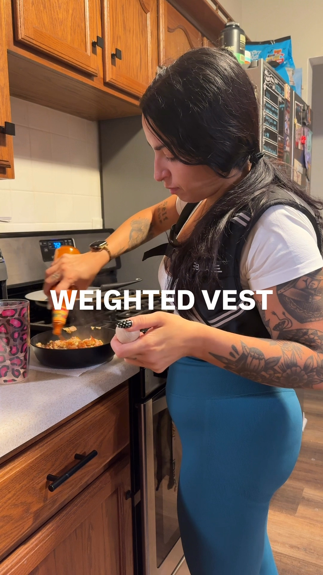 Me walking around the house with a weighted vest because I don’t have time to workout today 😂 

#LTKMidsize #LTKActive #LTKSeasonal