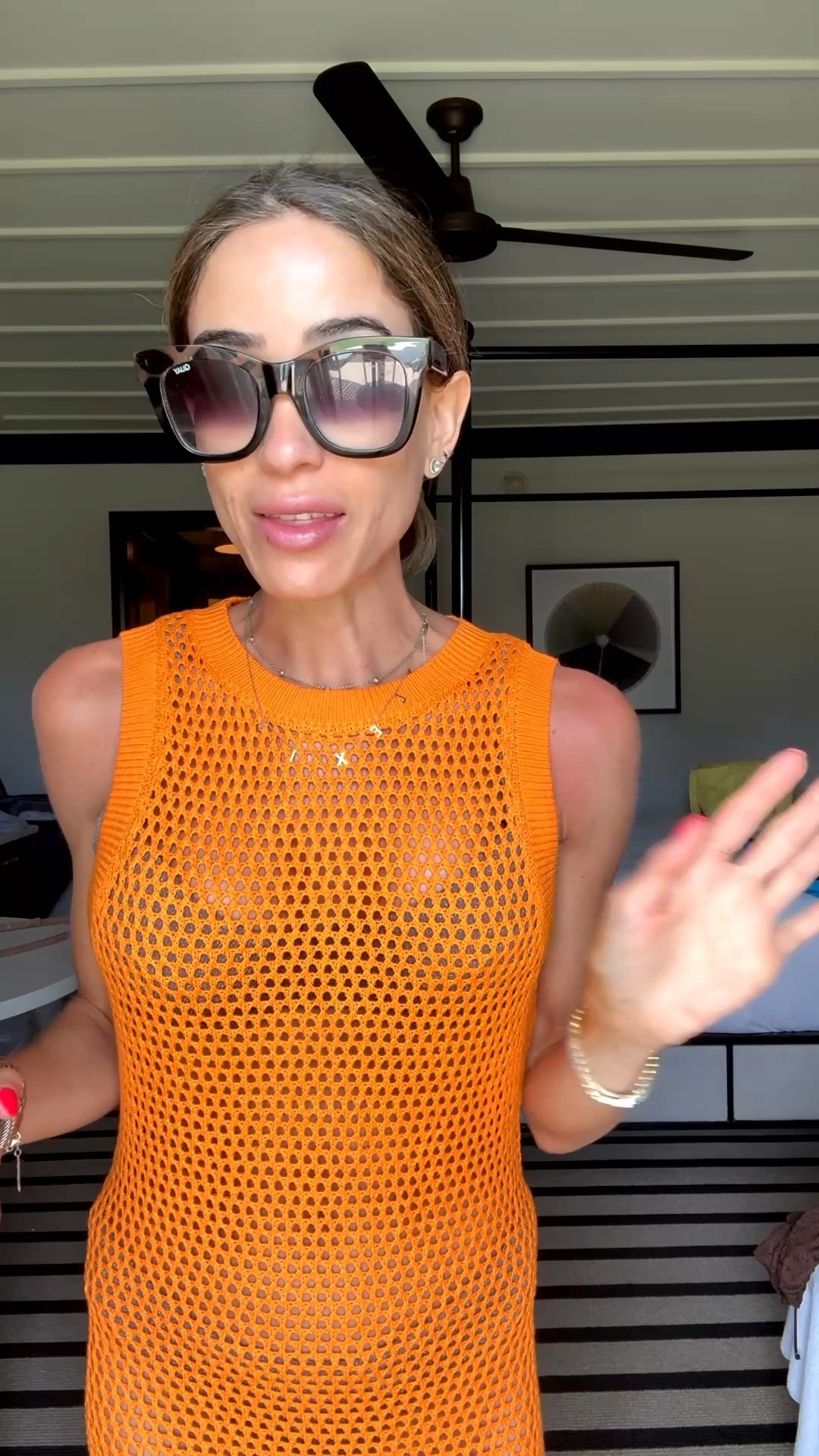 Orange swim cover up from Amazon that looks so high end wearing smallest size   

#LTKSwim #LTKPetite