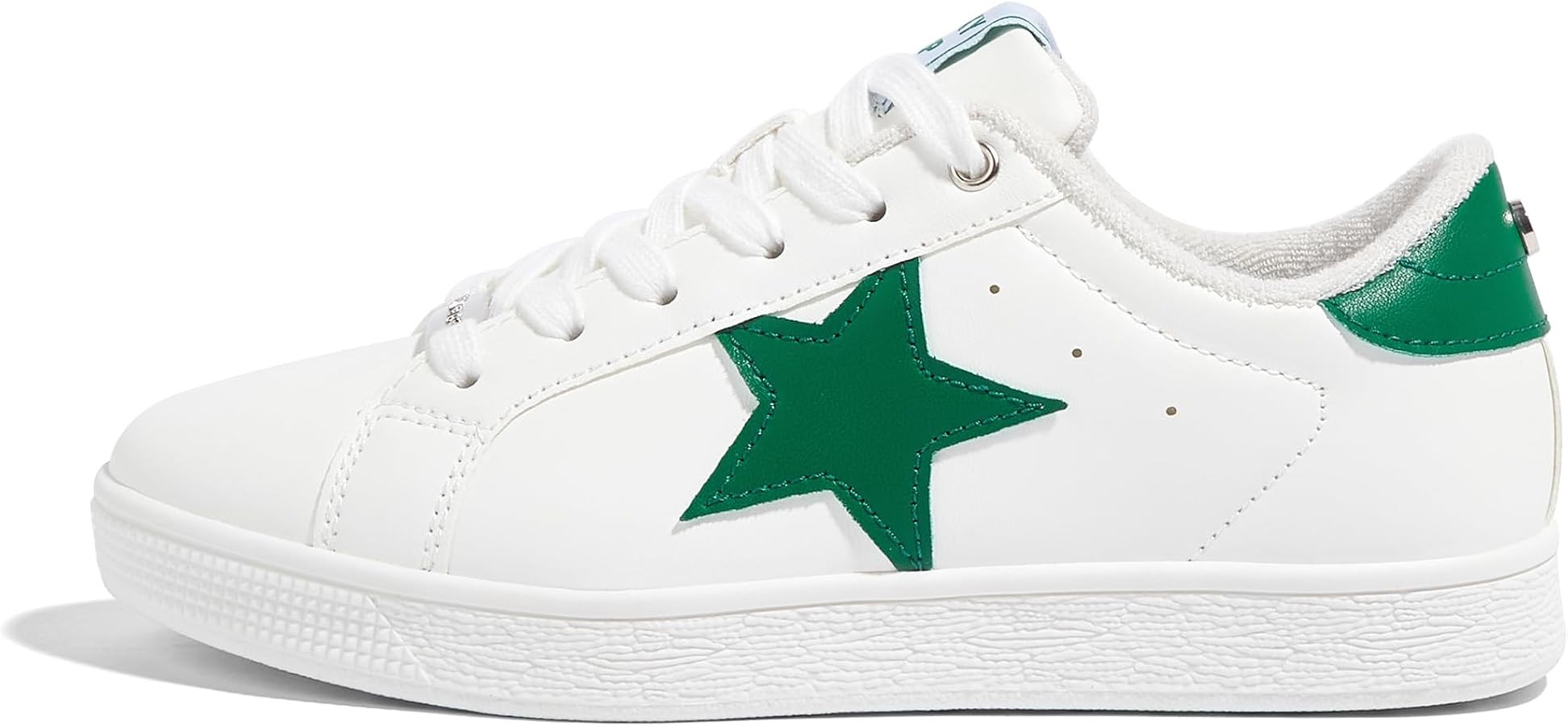 LUCKY STEP Women's Fashion Star Sneaker Lace Up Low Top Comfortable Cushioned Walking Shoes | Amazon (US)