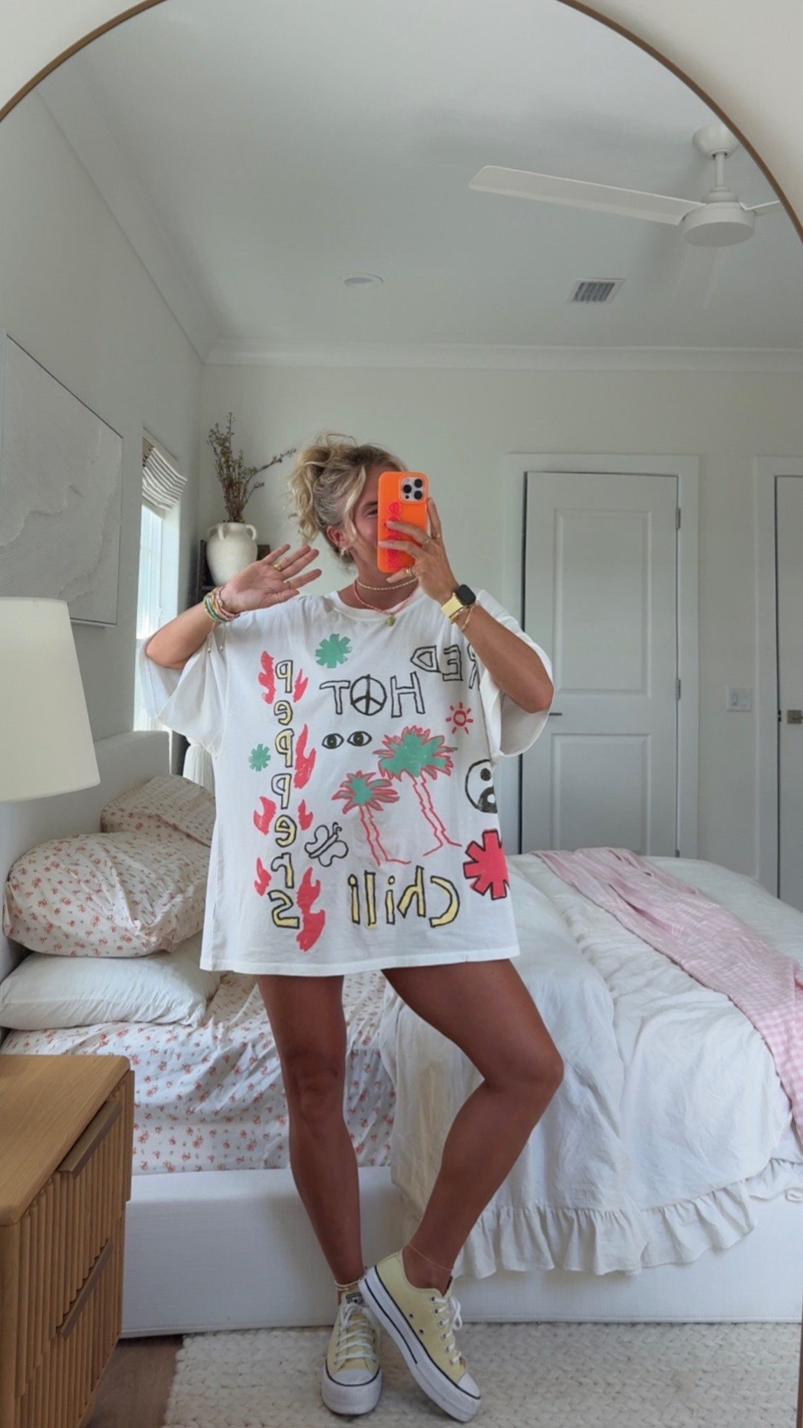 Ootd! I have been loving graphic tees 🩷🦋 my shirt is Daydreamer (no longer available) so I linked similar from the brand! 

#LTKStyleTip #LTKActive #LTKTravel