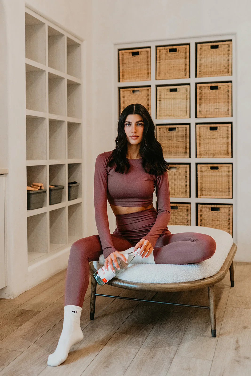 Sculpt Long Sleeve Crop | Recreation Sweat