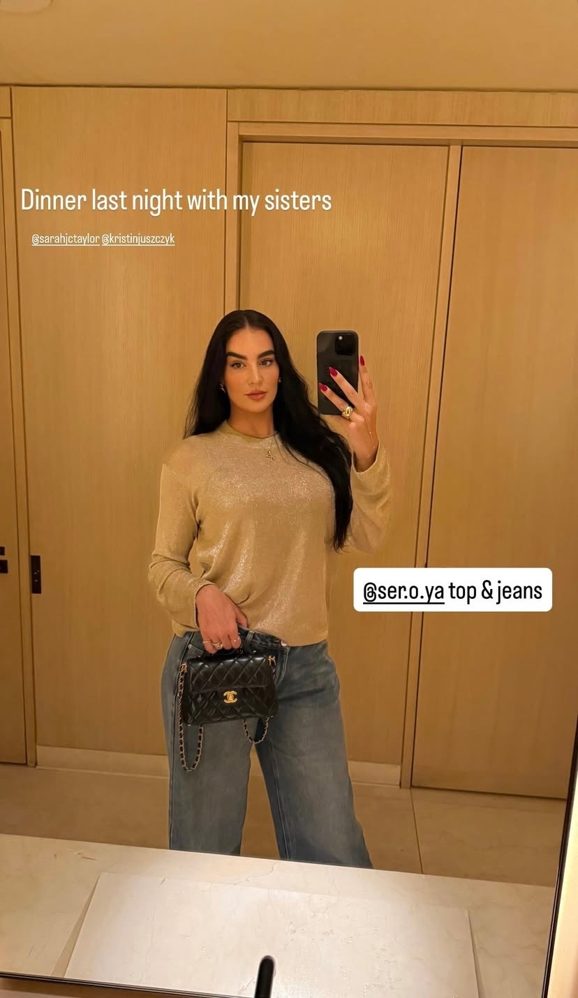 Dinner last night with my sisters ✨

#LTKStyleTip