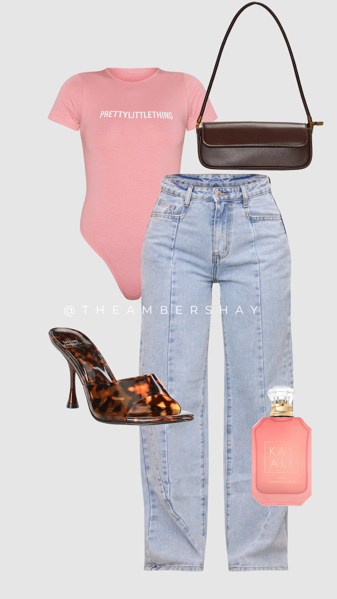 PrettyLittleThing basics, but make it chic ✨ Pairing a logo bodysuit with high-waisted jeans and the ultimate statement heels from Steve Madden for an easy day-to-night look. Add a sleek baguette bag and a spritz of Kayali Vanilla to finish off this stylish combo.

Would you wear the pink or the chocolate brown? 💕🍫

#PrettyLittleThing #SteveMadden #PLTStyle #OOTDinspo #FallFashion #StreetStyleLooks #ChicAndTrendy #SteveMaddenHeels #KayaliPerfume #PLTOutfit #Y2KOutfitInspo #OOTDFashion #FallStyleEdit #WardrobeGoals 

 #LTKFallSale #LTKStyleTip
