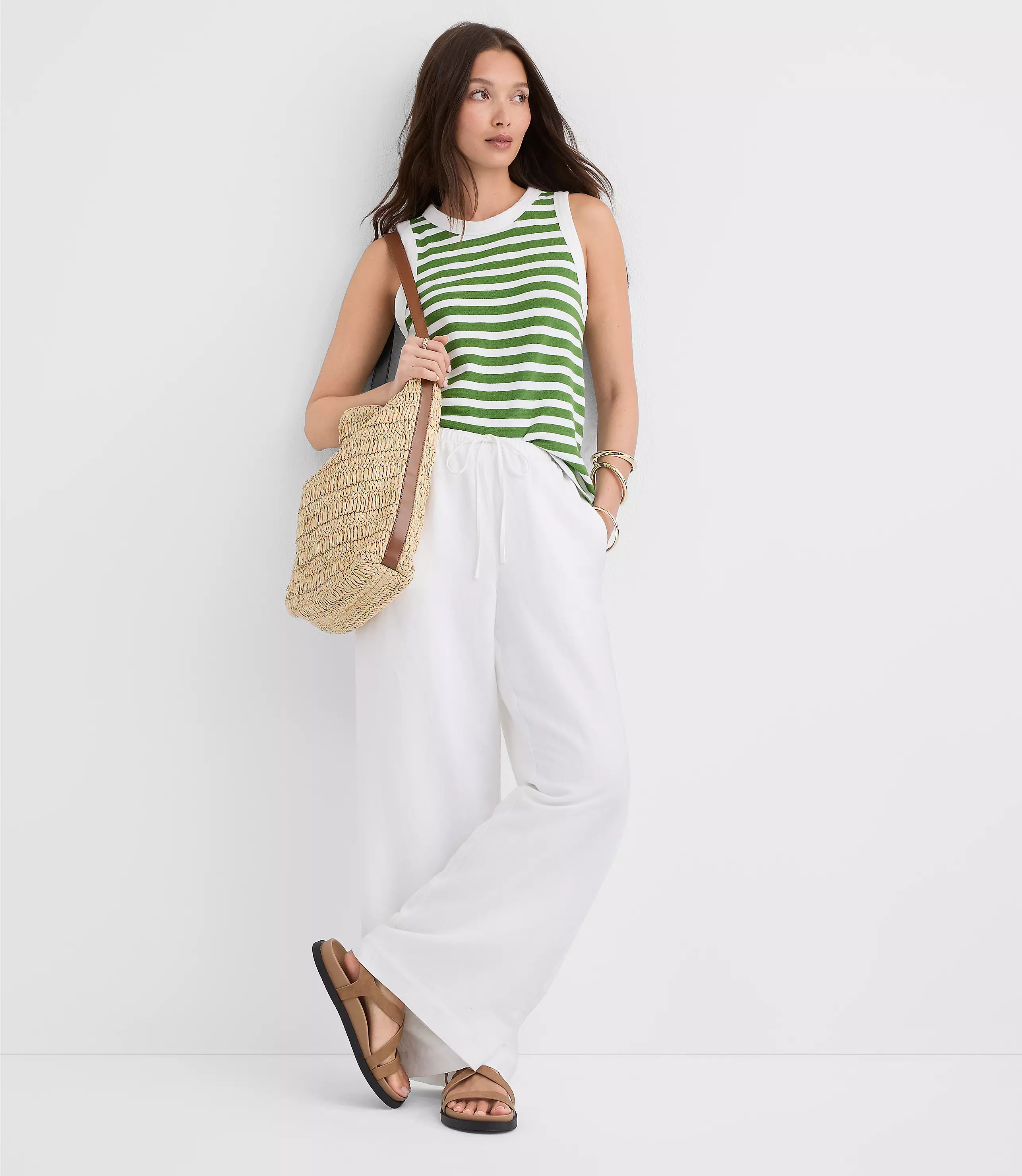 Striped Harbor Tank Top | LOFT