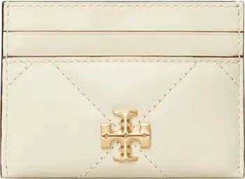 Kira Diamond Quilted Leather Card Case | Nordstrom