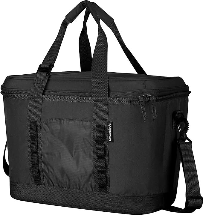 CleverMade Pacifica Cooler Bag; Soft Sided Insulated, Collapsible Leakproof 50 Can Lunchbox with ... | Amazon (US)