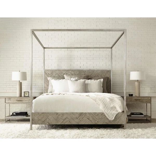 Highland Park Low Profile Canopy Bed | Wayfair North America