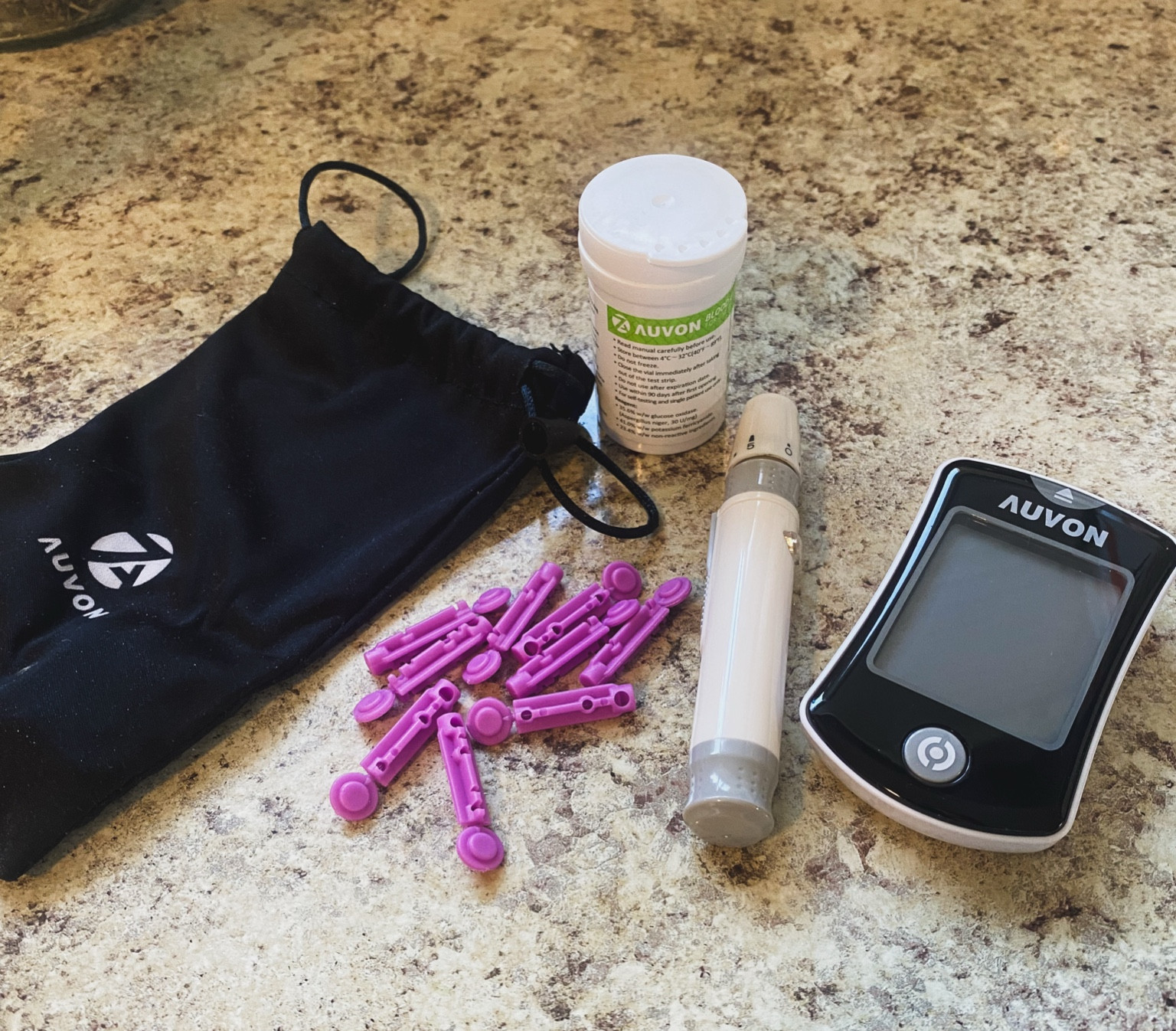 This glucose monitor is great for checking your blood sugar levels. I use it especially during pregnancy to keep an eye on my blood sugar numbers and adjust my diet as needed. It’s super easy to use, and I love the convenience of the little black bag to store everything in  

#LTKBump #LTKFamily #LTKBaby