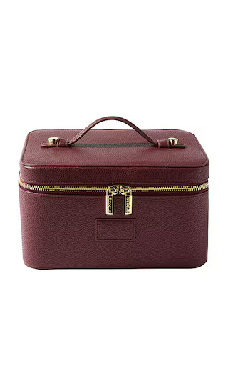Vanity Case in Burgundy | Revolve Clothing (Global)
