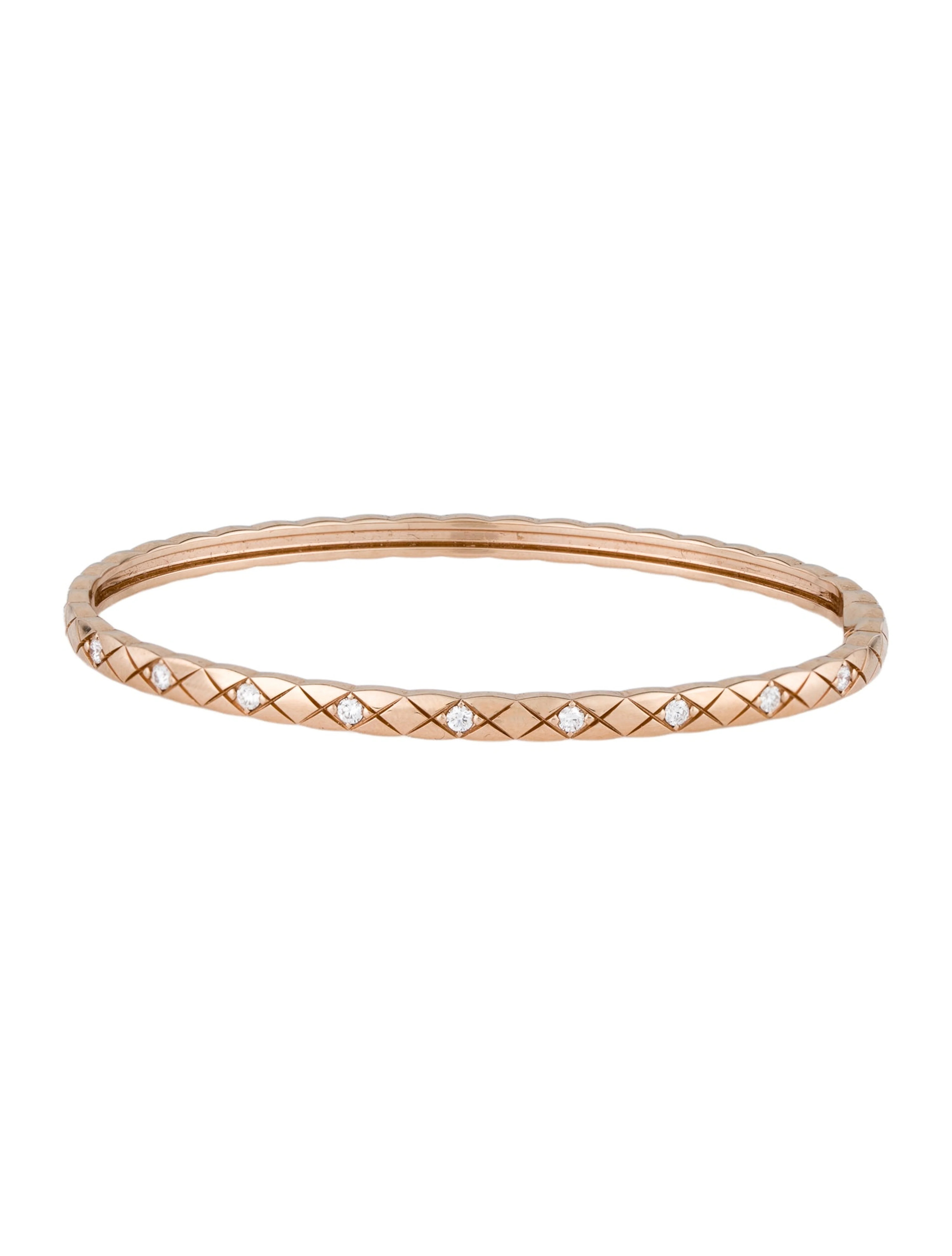 18K Diamond Mini Coco Crush Bangle | The RealReal