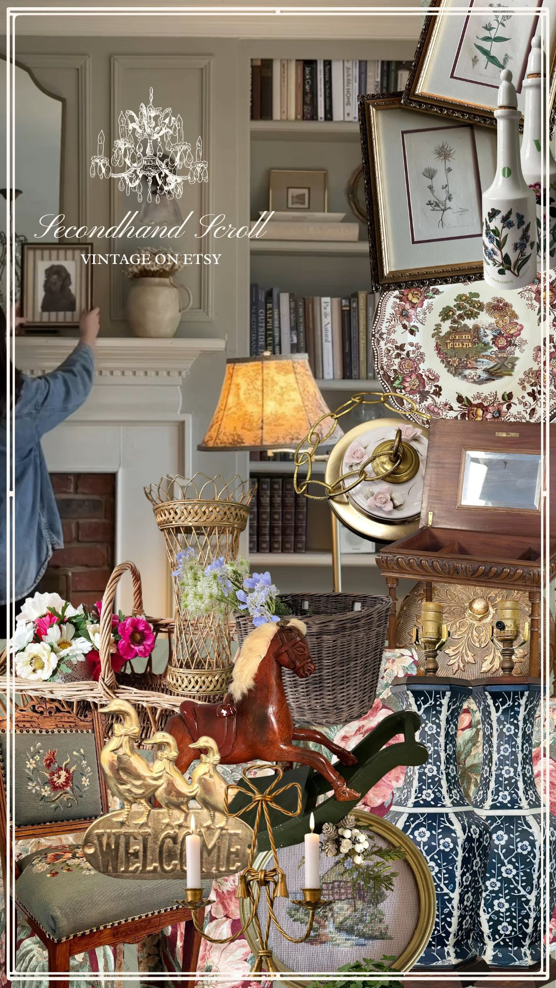 Vintage finds on Etsy! 

 #LTKHome